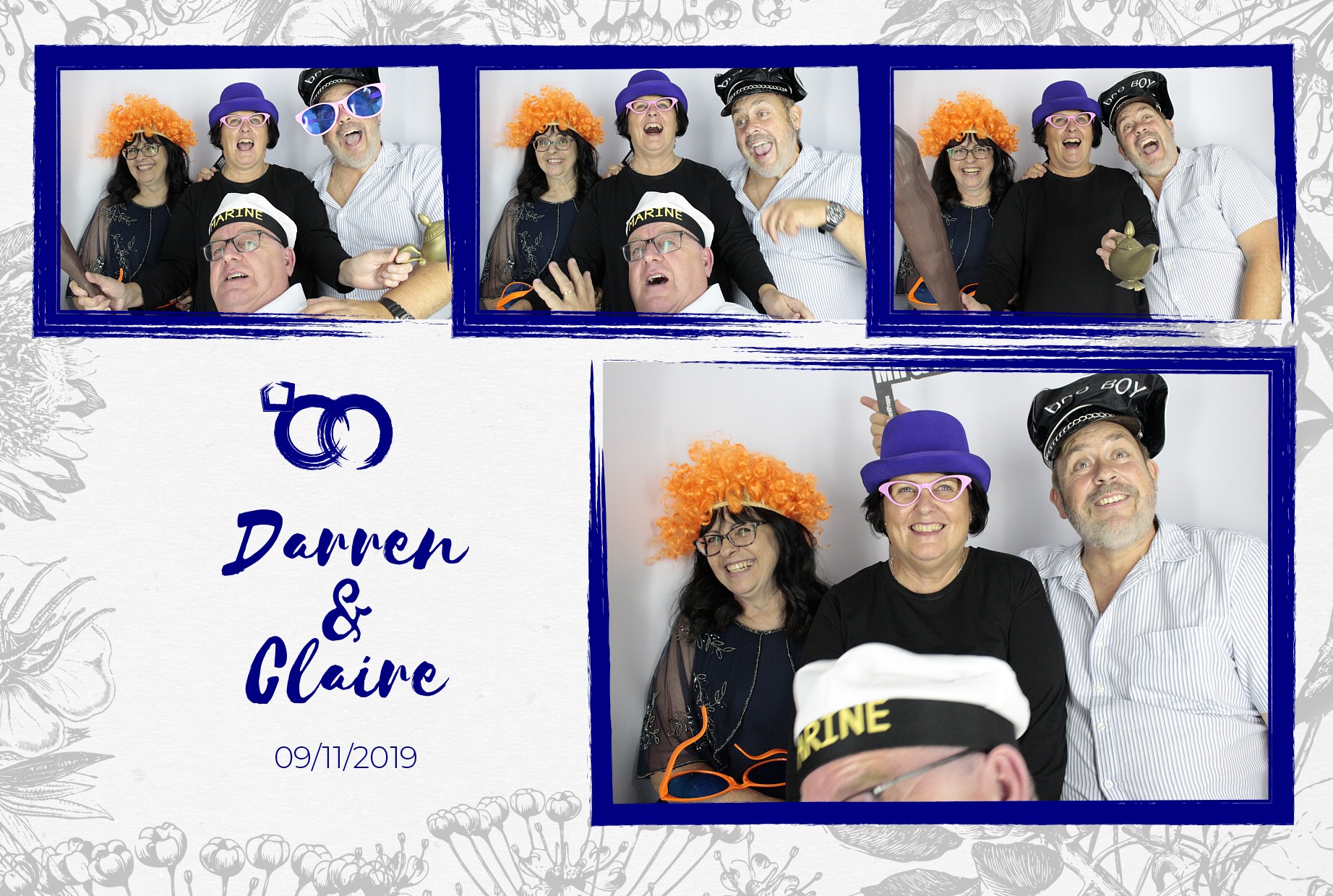 Darren and Claire’s Wedding  | View more photos from the event at gallery.myphotoboothexperience.co.uk/u/MyPhotoBoothExperienceLtd/Darren-and-Claire’s-Wedding